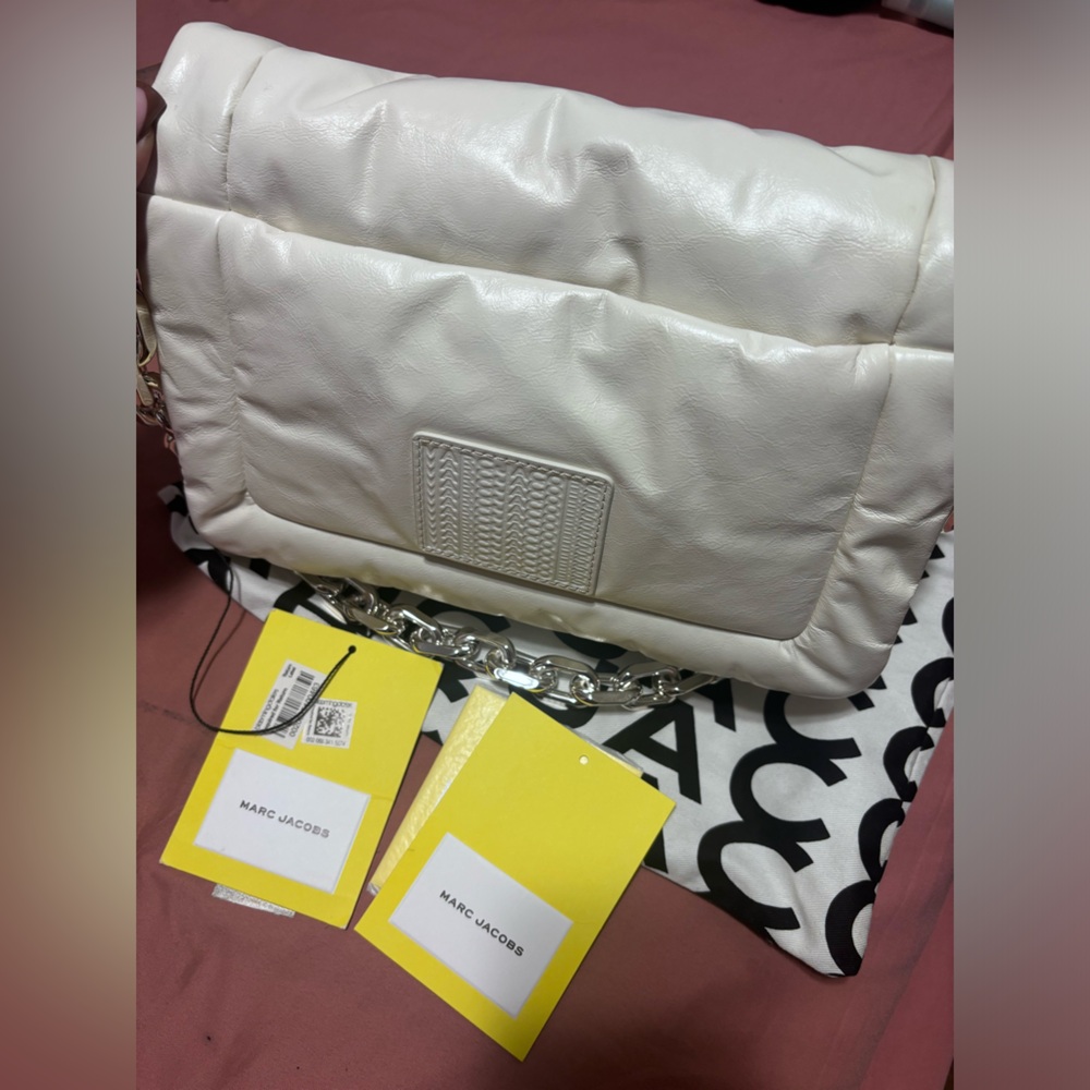 MARC JACOBS COTTON FLAP BAG